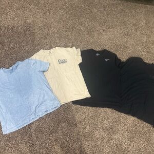 GAP, Under Armor, Nike, T-Shirts (short and 1 long sleeve)
